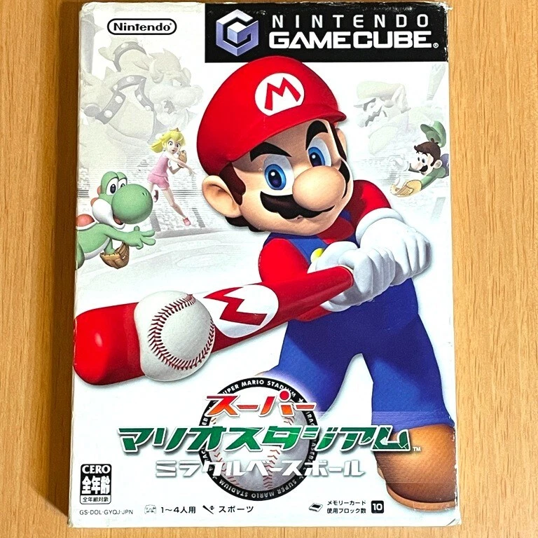 Super Mario Stadium Baseball Nintendo GameCube,  Japanese Ver. NTSC-J(JAPAN) - Image 2 of 4