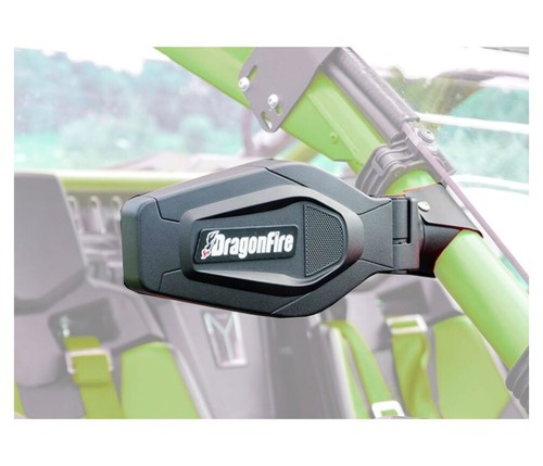 DragonFire Slayer Mirrors for Arctic Cat Prowler Pro-Cages Black Pair (522038) - Picture 3 of 3