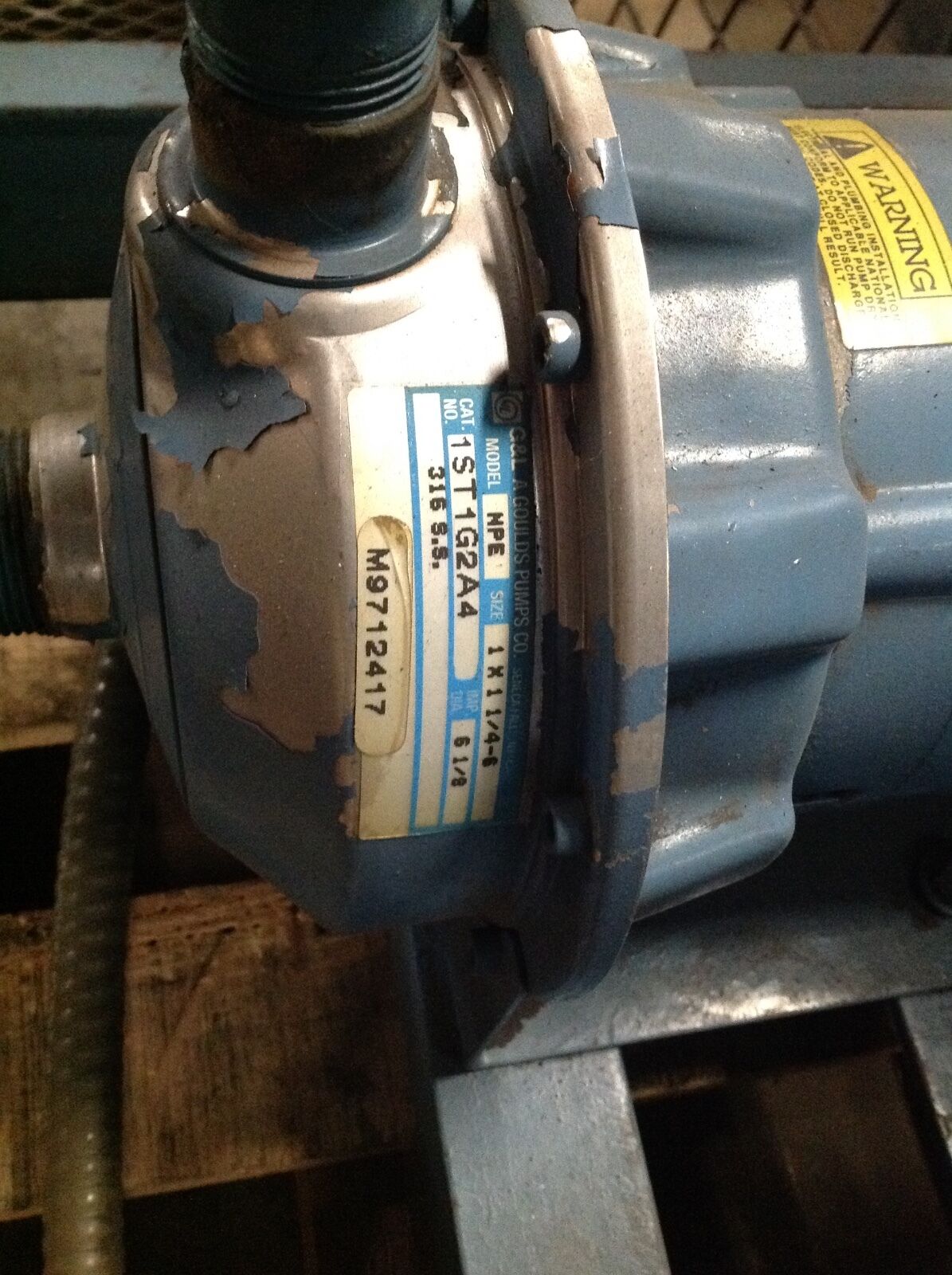 Thermotech Skid Mounted Water Pump for Cooling 100 HP Compressor eBay