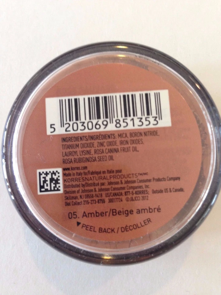 Korres Wild Rose Mineral Powder Foundation - Amber Beige - 0.26 oz Full Size - Image 2 of 2