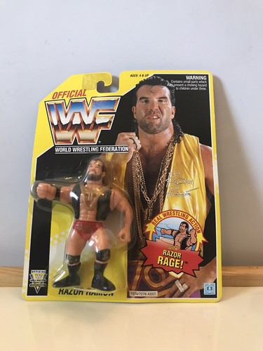 1993 - Series 7 - Yellow Card - Hasbro - WWF Razor...