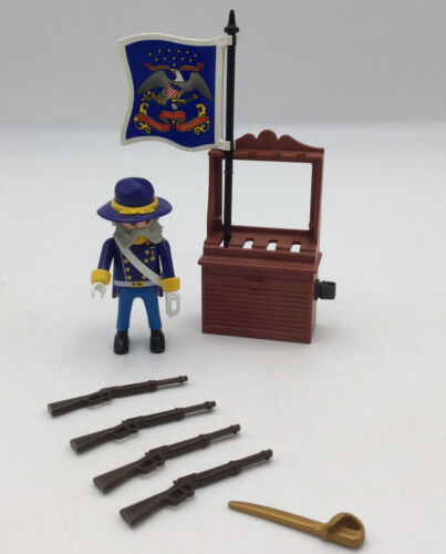 Playmobil 3034 Western Confederado/Yankee General Completo De Colección - Imagen 2 de 6