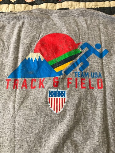 Men's L/S Team USA 2020 Japan Tokyo Olympics Track & Field size Medium - Picture 3 of 3