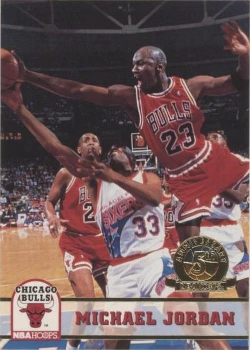 1993-94 NBA Hoops - Michael Jordan #28 for sale | eBay