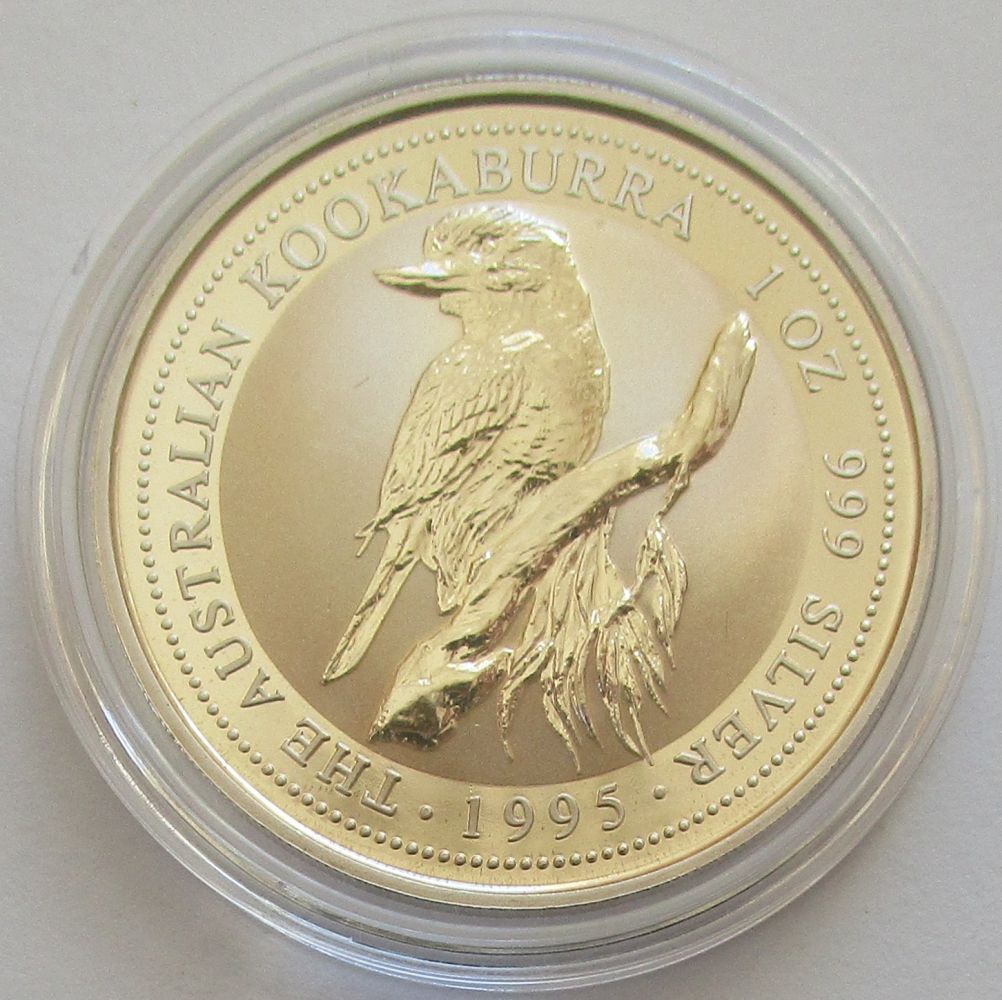 Australia 1 Dollar 1995 Kookaburra 1 Oz Silver | eBay