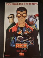 GENERATOR REX Cartoon Network TV Series Promo Art ~ Comic Page PRINT AD 2010