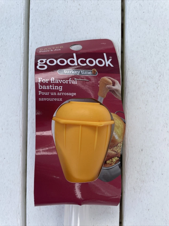 GOOD COOK Turkey Baster, Heat Resistant with Yellow Rubber Bulb 1 Pack # 10801 - Image 2 of 3