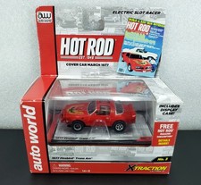 2013 Auto World Red 1977 Firebird Trans Am HOT ROD COVER Release 12 HO Slot Car