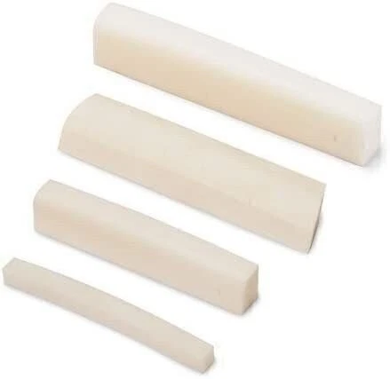StewMac Bleached White Bone Nut Blank For Gibson