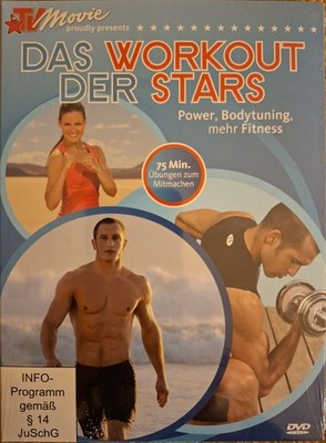 Das Workout der Stars/Power, Bodytuning, mehr Fitness, 75 Min. zum Mitmachen OVP