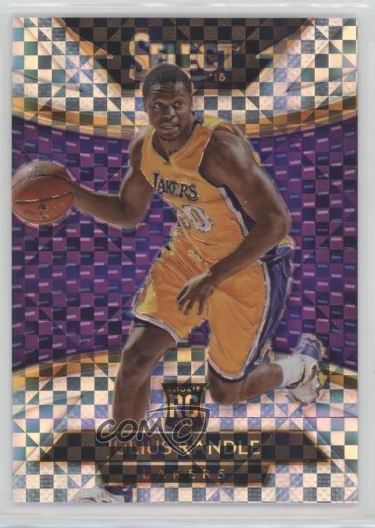 2014-15 Panini Select Courtside Silver Prizm Julius Randle #296 Rookie RC 18wr