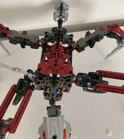 Lego Bionicle Titans: Vezon & Fenrakk (8764) No Cape, Box, or Instructions