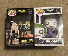 Funko Pop! Vinyl Dark Knight Bundle: Joker (36) And Bane (533) Target Exclusive
