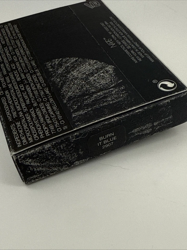 Sombra de ojos Nars Duo Cream 2907 Burn It Blue 0,12 oz nueva en caja (D7) Foto 2 de 2