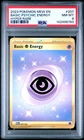 2023 POKEMON MEW EN-151 HYPER RARE #207 BASIC PSYCHIC ENERGY PSA 8