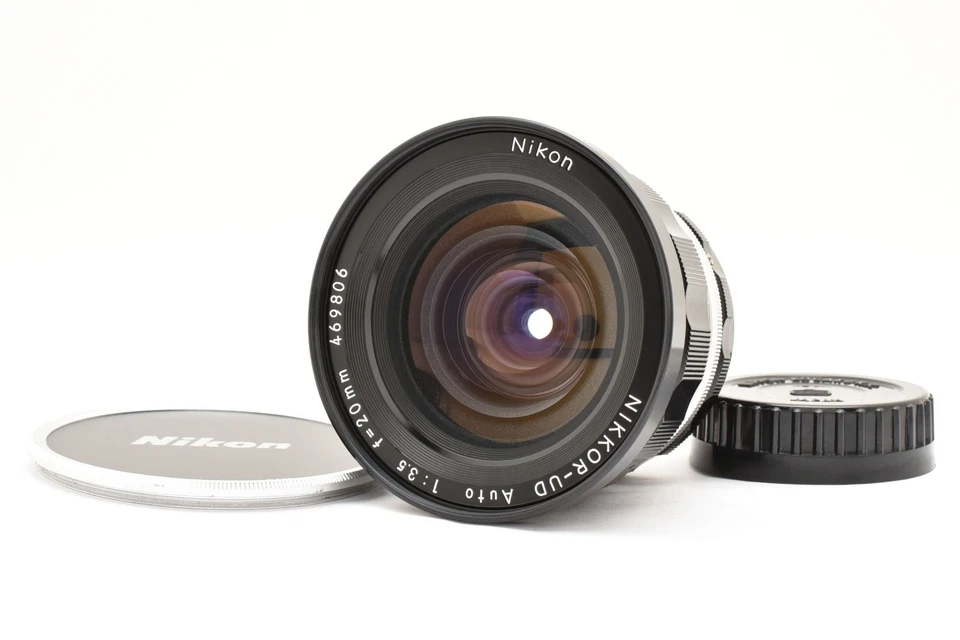 [Exc+++] Nikon Nikkor-UD Auto 20mm f3.5 Gran Angular MF Prime Lente de JAPÓN ... - Imagen 2 de 4