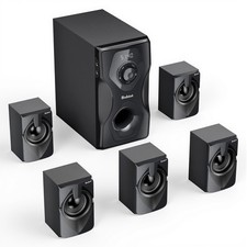 Bobtot 5.1 Surround Sound Speakers 700W Home Theater System 5.25" Subwoofer