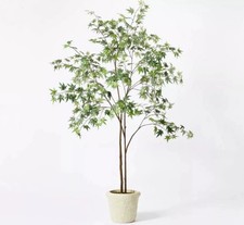 6 Ft. Artificial Faux Maple Tree -Threshold designed w Studio McGee- New in Box