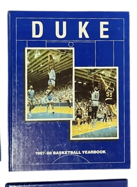 Lot of 9 Duke Blue Devils Hardback Basketball Yearbooks Media Guides 1985 - 2008 - Image 3 of 4