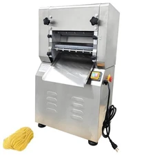 Commercial Noodle Maker 2MM Cutter Blade Electric Pasta Pressing Machine 68RPM