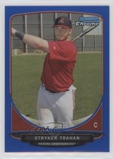 2013 Bowman Chrome Prospects Blue Refractor 160/250 Stryker Trahan #BCP123 3i6