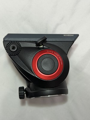 Manfrotto MVH500AH Fluid Tripod Video Head w/ Quick Release, Pan Handle
