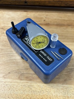Fowler vertical 0.002 mm Girod-Tast 6Rubis Dial Test Indicator  2𝜇𝑚 Swiss made