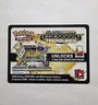 UNUSED BLACK & WHITE LEGENDARY TREASURES - Pokemon TCG Trainer Code Send By Msg