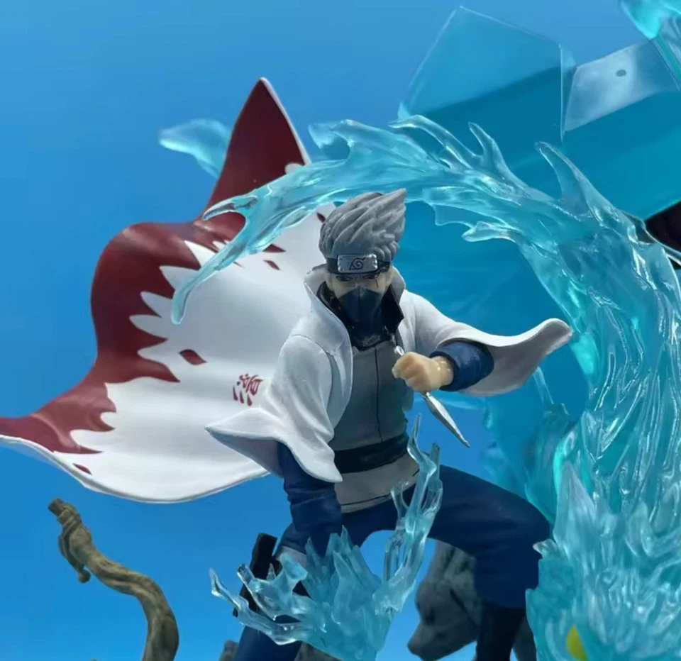 Actionfigur 26cm Spielzeug Ninja Statue Naruto Hatake Kakashi Anime Sammler PVC - Bild 2 von 4