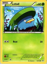 Lotad 10/160 Common Primal Clash Pokemon Near Mint