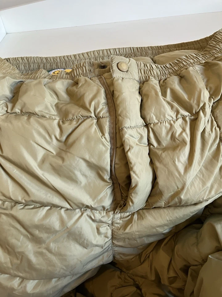 Pantalones Cabelas Puffer Para Hombre Talla XL NorthernGoose Plumón Bronceado Capa Base Caza Foto 3 de 4