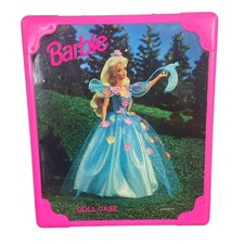 Vintage 1995 Mattel Barbie Songbird Vinyl Doll Case Storage Trunk Pink Tara Toy
