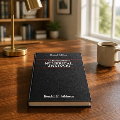 Introduction to Numerical Analysis Kendall Atkinson 2nd Ed 1989 Hardcover Wiley