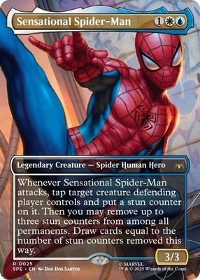 Sensational Spider-Man (Borderless) 25 Marvel's Spider-Man: Eternal-Legal NM EN