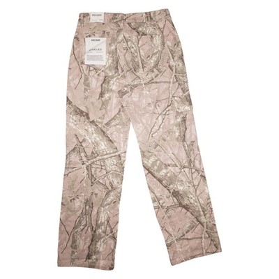 Disclosure x Refrain Camo Wide Leg Pants Women's 13/31 Y2K Tree