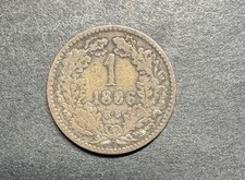 HUNGARY 1 KREUZER 1886 Nice Copper Coin World Foreign
