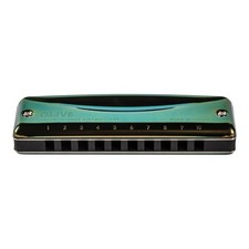 Suzuki Olive C-20 High-G 10-Hole Harmonica Wood Fiber Hybrid Body New
