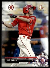 2017 Bowman Prospects Luis Garcia Washington Nationals #BP119