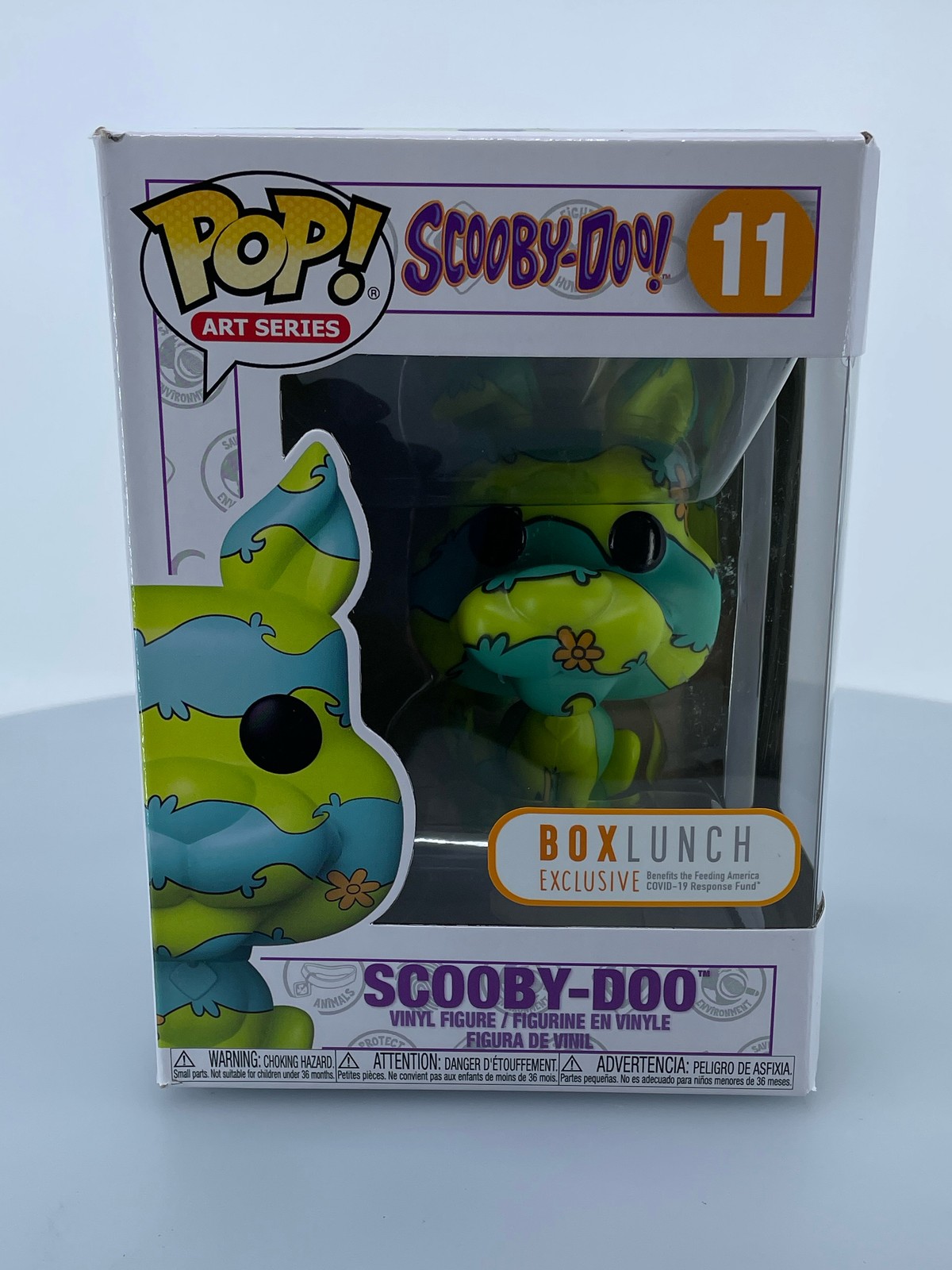 En Oferta Funko Pop! Animation Art Series Scooby-Doo #11 Boxlunch Exclusive Damaged Box