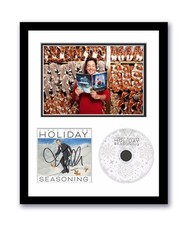 Jimmy Fallon Autographed Signed 11x14 Framed CD Photo Holiday Seasoning ACOA