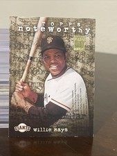 2001 Topps - Noteworthy Willie Mays #TN26