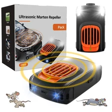 Car Ultrasonic Mouse Repeller Vehicle Rat Rodent Pest Animal Deterrent Repellent