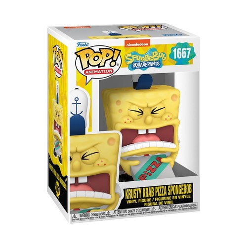 Funko Pop! Plush: Spongebob Squarepants 25th Anniversary - Spongebob with Pizza