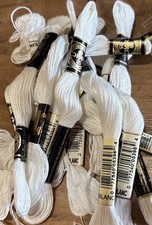14 DMC Embroidery Floss Blanc White Made in France