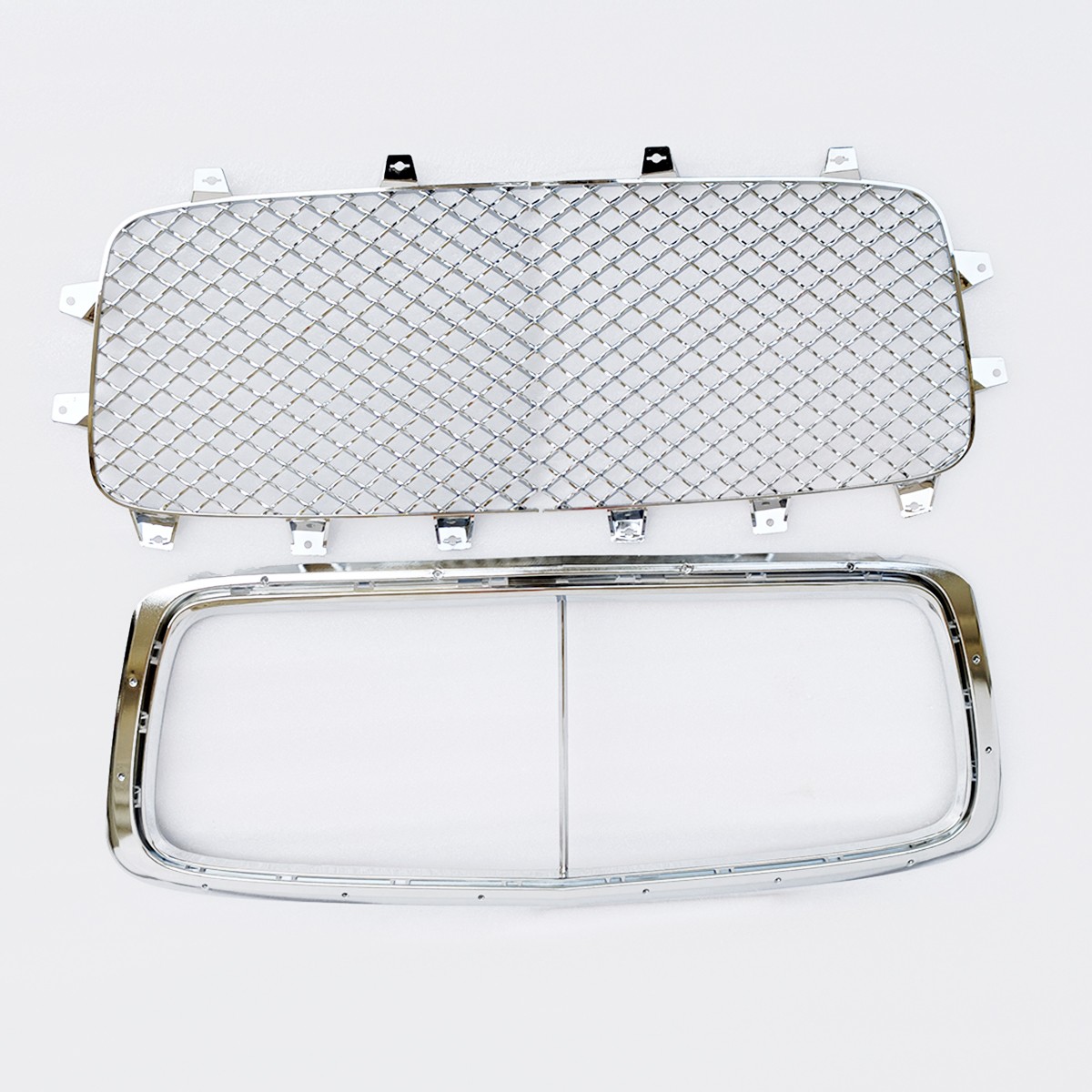 FOR 2012-16 Bentley Continental GTC GT Main Radiator Grille Chrome Plated Insert