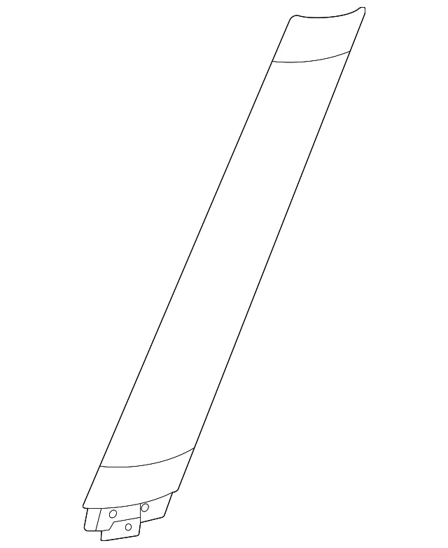 Genuine Land-Rover Pillar Molding LR142524