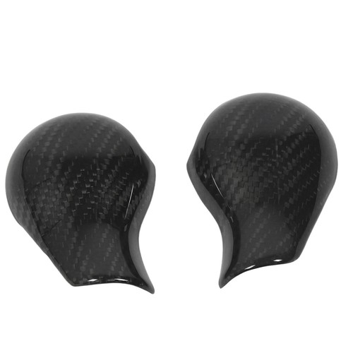 Gear Shift Knob Cover Carbon Fiber High Toughness Shifter Knob Trim For 370Z Z34 - Picture 10 of 12