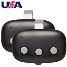 2X Garage Door Remote Opener for Linear Megacode MCT-3 DNT00089 LD033 LD050