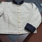 CIVILWAR CSA CONFEDERATE JEAN WOOL SHELL JACKET AVAILABLE IN  ALL SIZES