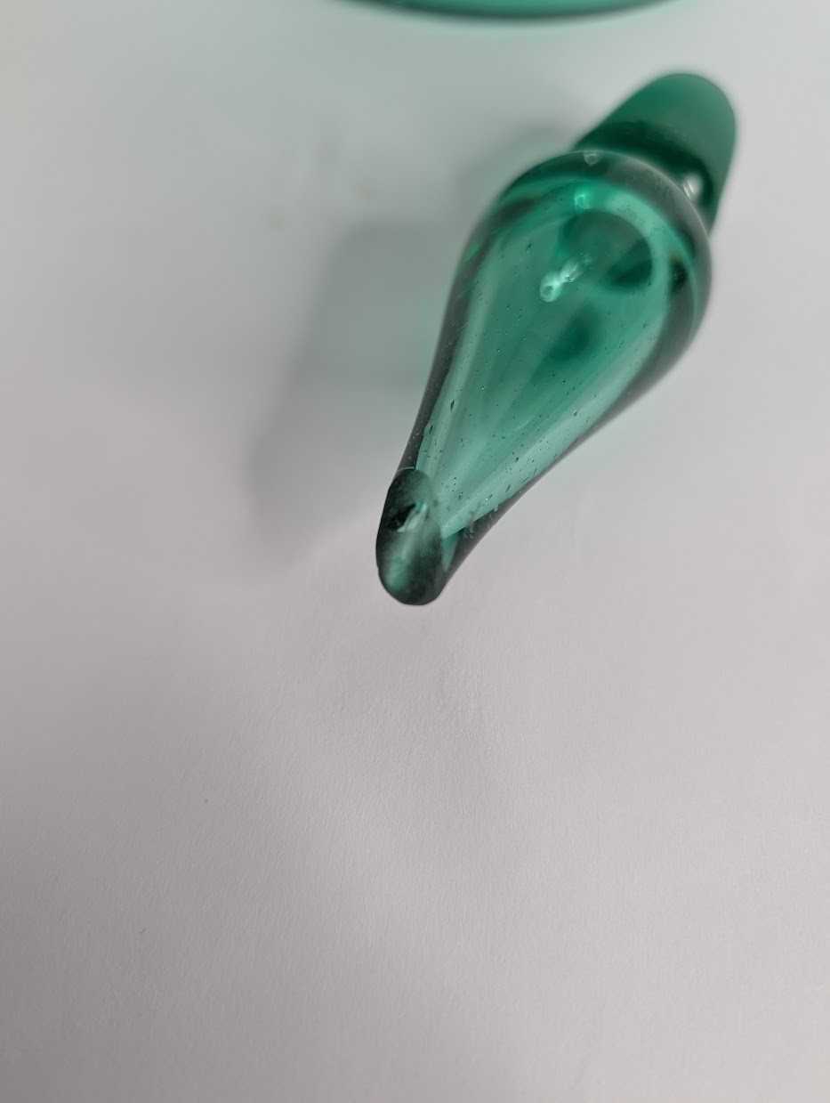 Blenko 920M Decanter Sea Green (Please see Description) | eBay